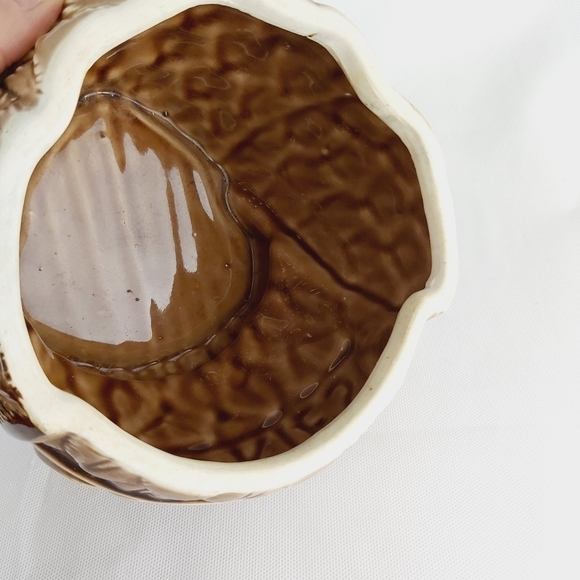 VINTAGE graduate student owl big cookies jar Made in Japan - Picture 6 of 9